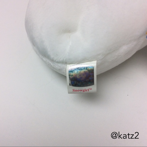 Ty Beanie Baby Retired Snowgirl the Snowman 2000 - Picture 5 of 6